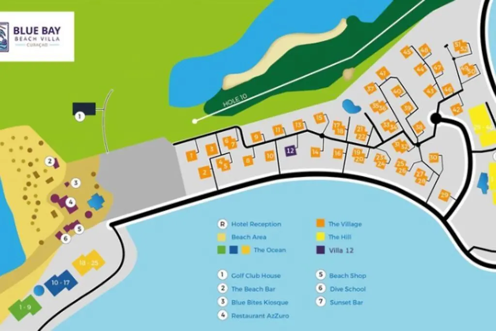 Tip! Blue Bay Beachvilla 12 - Blue Bay Resort Sint Michiel 0*,